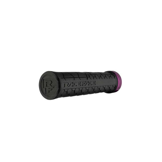 Punhos RACE FACE GETTA One Lock 135 mm Preto/Roxo