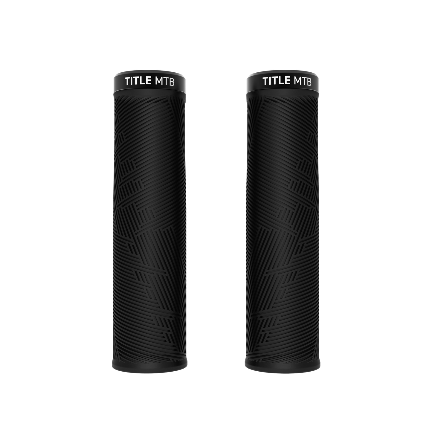 Grips Title MTB FORM Lock-On XL Noir - paire vue de face