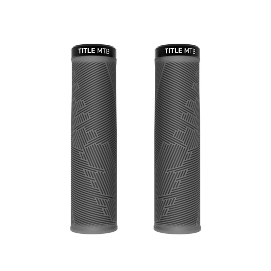 Grips Title MTB FORM Lock-On XL Cinzento - par vista de frente