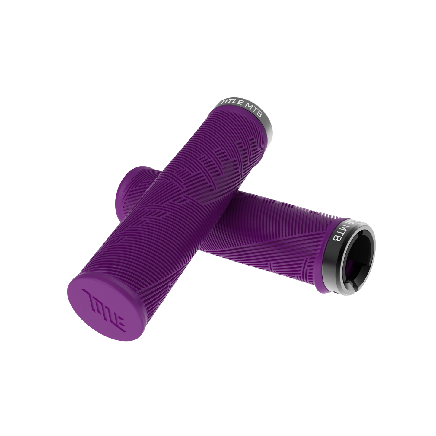 Grips Title MTB FORM Lock-On XL Violet - vue détaillée