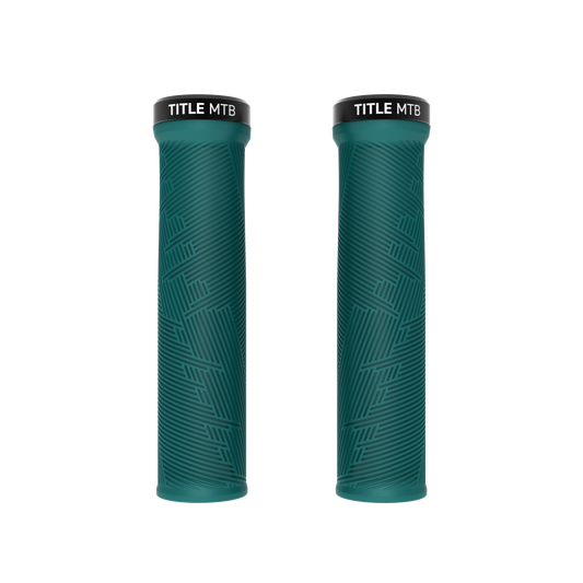 Grips Title MTB FORM Lock-On Turquoise - par vista de frente