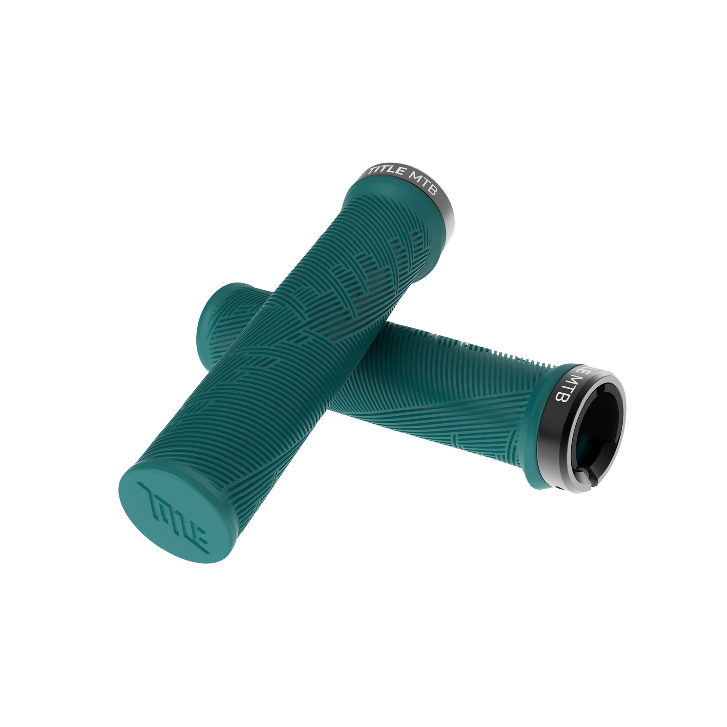 Grips Title MTB FORM Lock-On Turquoise - vue détaillée