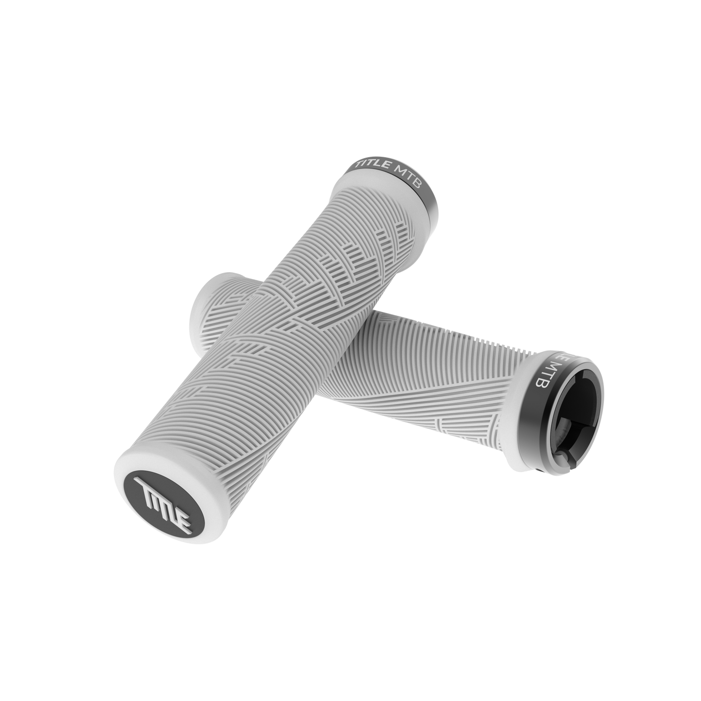 Grips Title MTB FORM Lock-On Blanc - vue détaillée