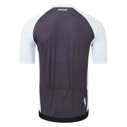 Maillot de Mangas Curtas USWE GRUS GRAVEL Branco