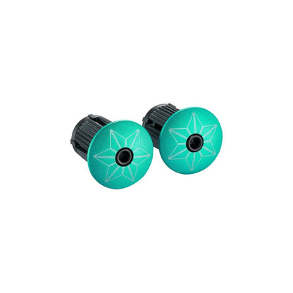Fita de guiador SUPACAZ SUPER STICKY KUSH STAR FADE Preto/Turquesa