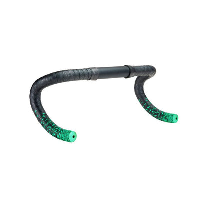 Fita de guiador SUPACAZ SUPER STICKY KUSH STAR FADE Preto/Turquesa