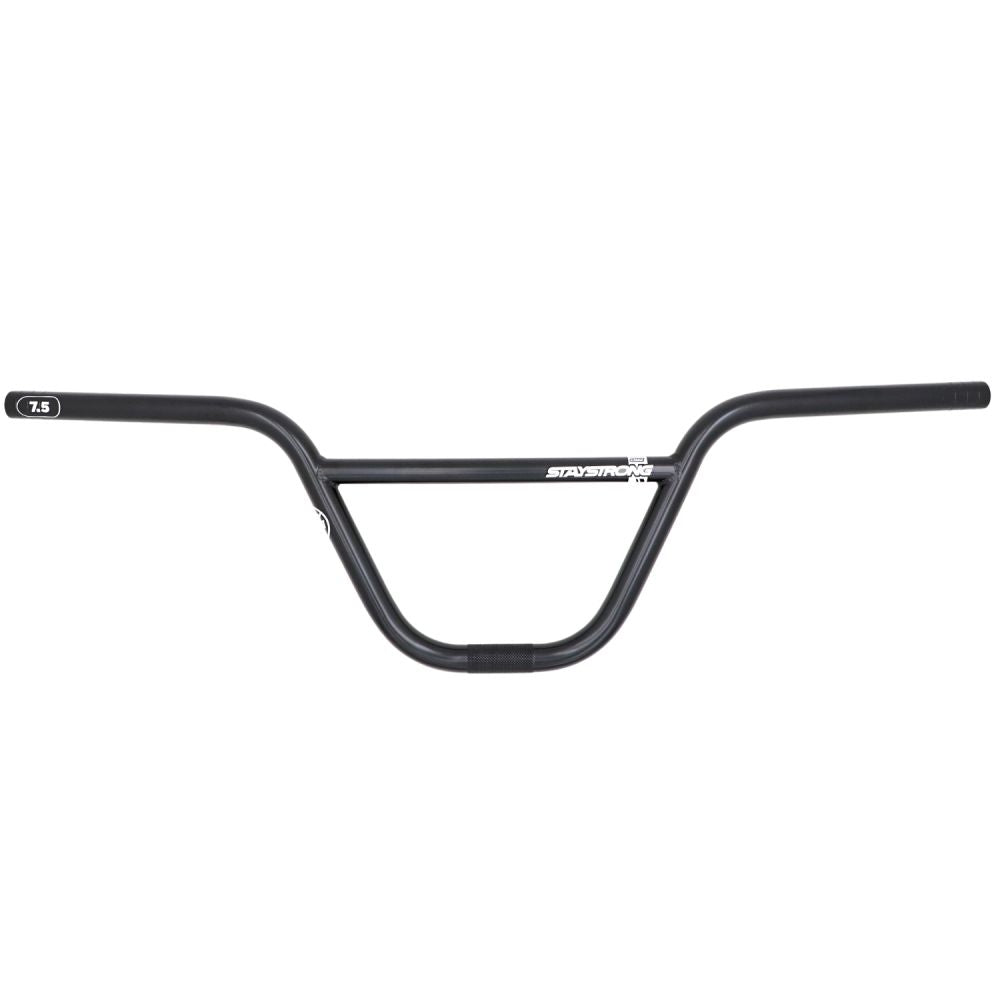 Guidão BMX STAYSTRONG Chevron Race Black Ø22.2mm