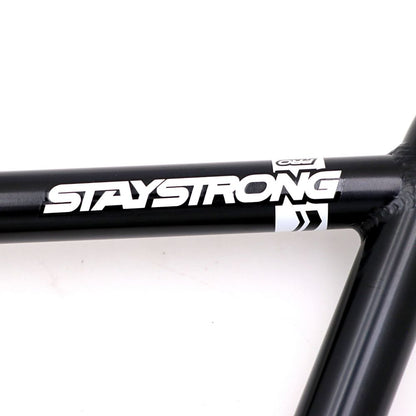 Guidão BMX STAYSTRONG Chevron Race Black Ø22.2mm
