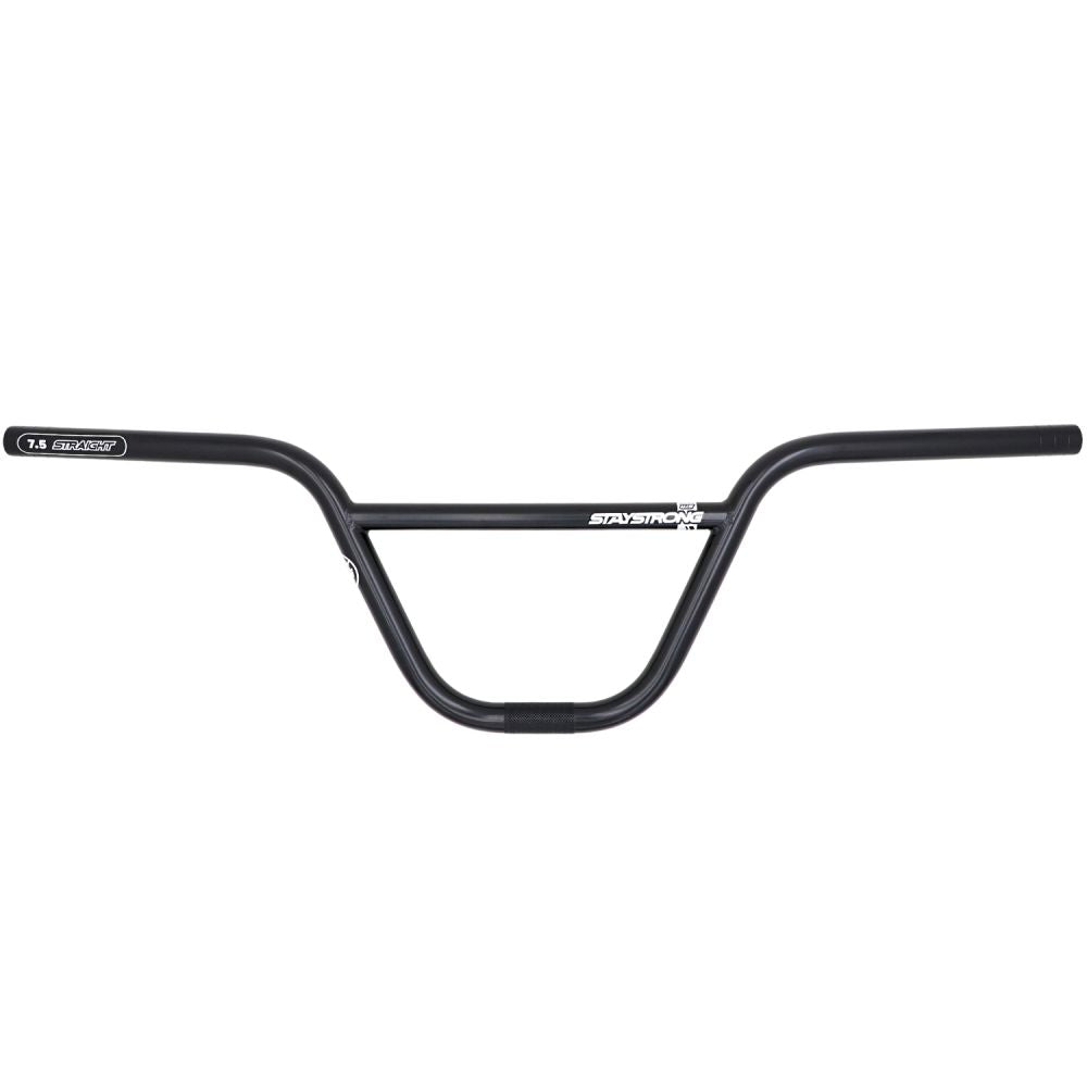 Guiador BMX STAYSTRONG Chevron Straight Race Black Ø22.2mm