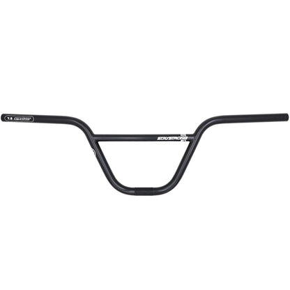 Guiador BMX STAYSTRONG Chevron Straight Race Black Ø22.2mm