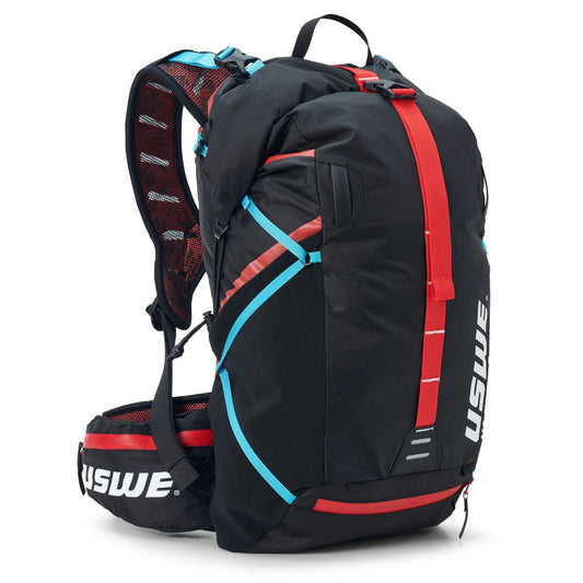 Mochila USWE HAJKER 18 L Preto/Vermelho