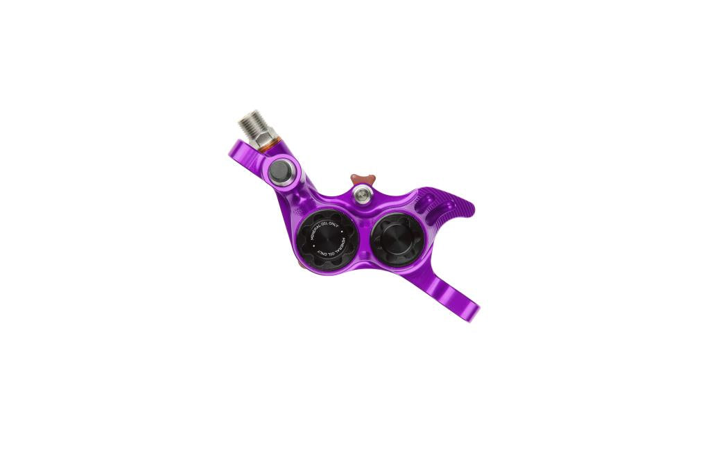 Pinça de travão HOPE RX4+ SL PM 4 Pistões Mineral Purple