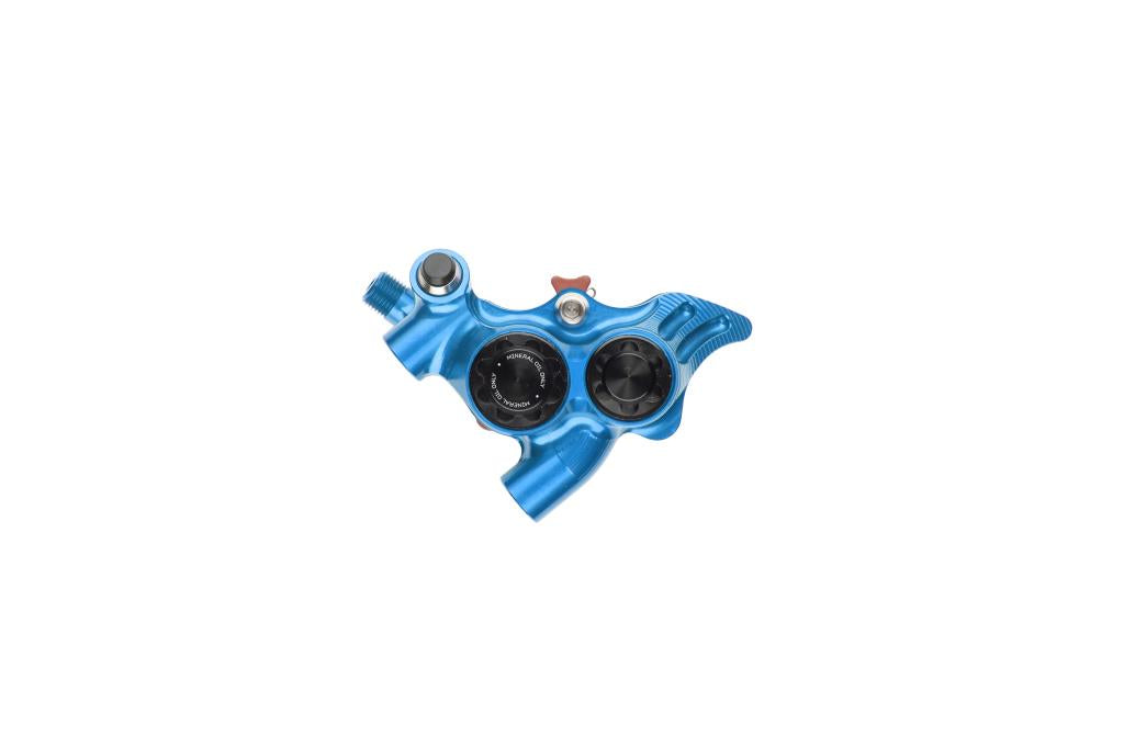 Pinça de travão HOPE RX4+ SL FM 34mm 4 Pistões Mineral Blue