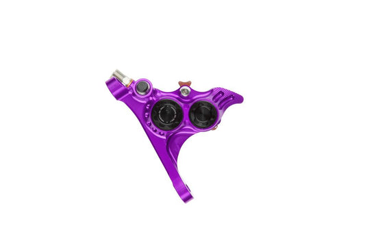 Pinça de travão dianteira HOPE RX4+ SL FMF (+20) 70mm 4 Pistões Mineral Purple