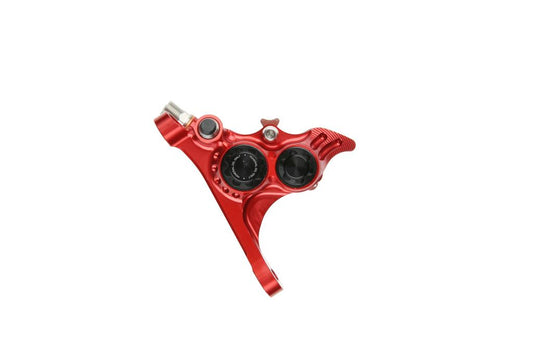 Pinça de travão dianteira HOPE RX4+ SL FMF (+20) 70mm 4 Pistões Vermelho Mineral