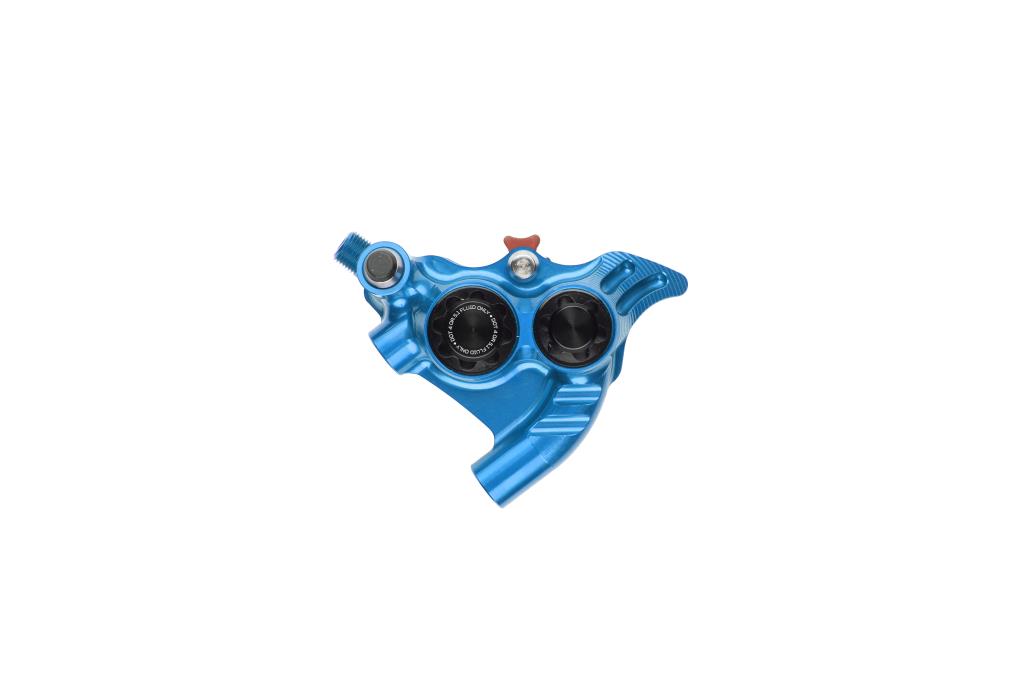 Pinça de travão HOPE RX4+ SL FM 34mm (+20) 4 Pistões DOT Azul