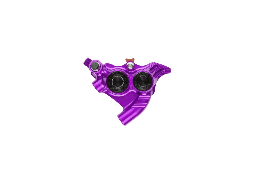 Pinça de travão HOPE RX4+ SL FM 34mm (+20) 4 Pistões DOT Roxo
