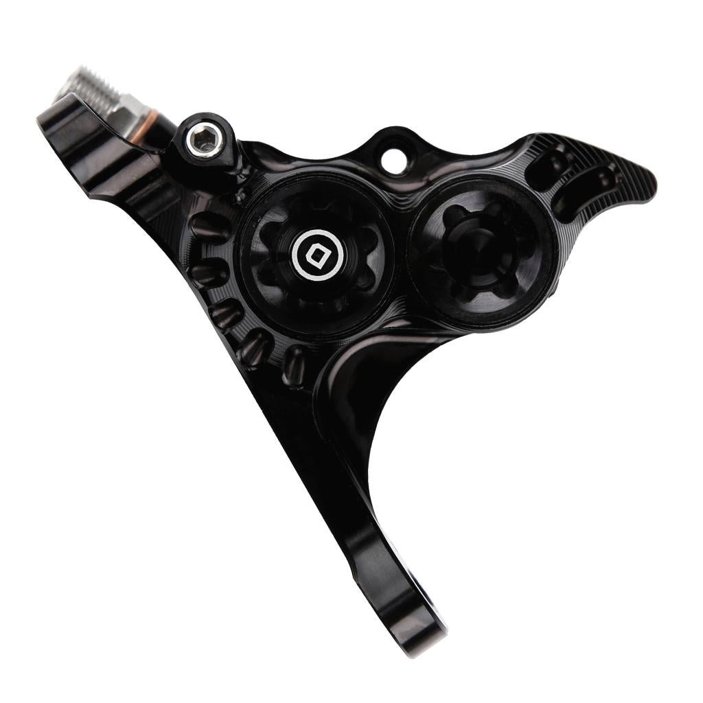 Pinça de travão dianteira hidráulica HOPE RX4+ FMF (+20) 70mm 4 pistões DOT Preto