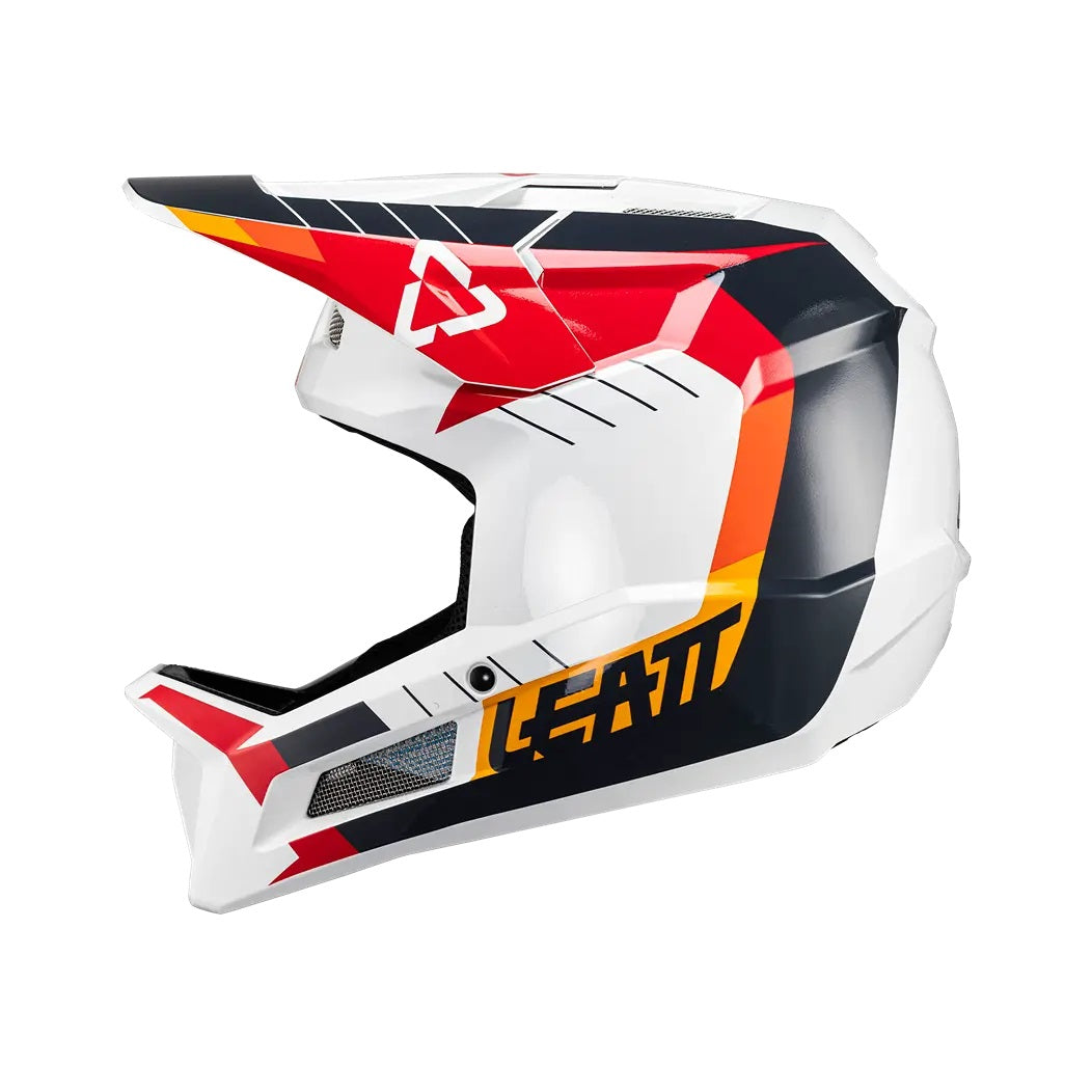 Capacete LEATT MTB GRAVITY 2.0 Branco/Vermelho