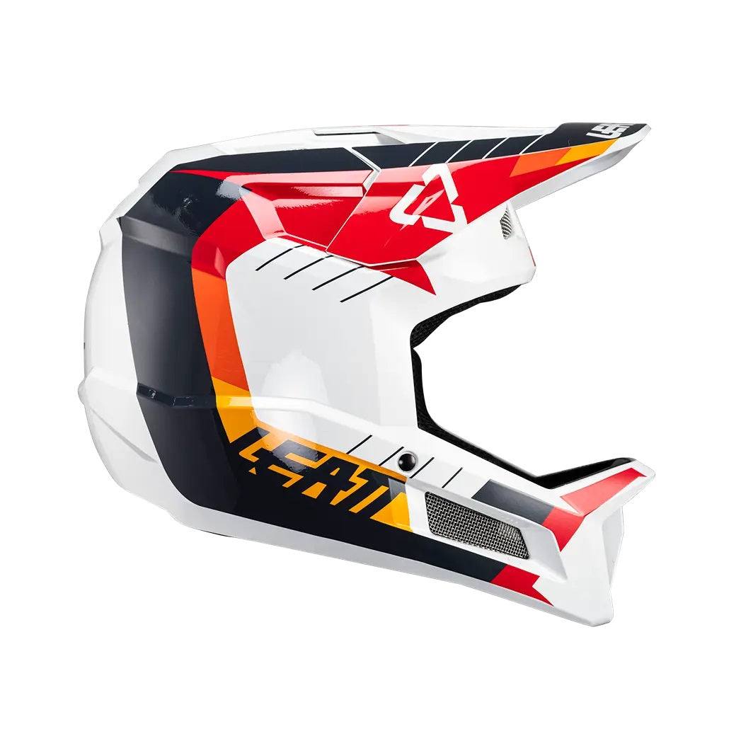 Capacete LEATT MTB GRAVITY 2.0 Branco/Vermelho