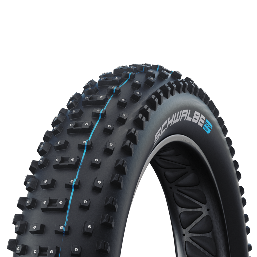 Pneu SCHWALBE Al MIGHTY SuperGround Addix 26x4,80 Tubeless Easy, flexível, preto, com pregos