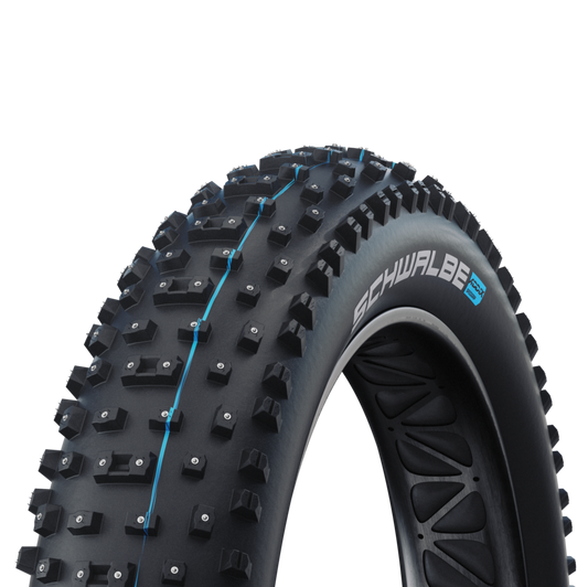 Pneu SCHWALBE Al MIGHTY SuperGround Addix 26x4,80 Tubeless Easy, flexível, preto, com pregos