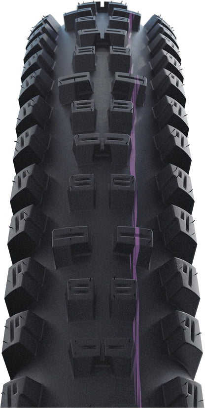 Pneu SCHWALBE TACKY CHAN 29x2.40 ADDIX ULTRASOFT SUPERGRAVITY Tubeless Ready Flexível Preto
