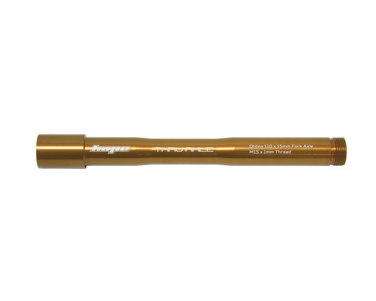 Eixo da roda dianteira HOPE para garfos OHLINS RXF34/RXF36/RXF38 Bronze