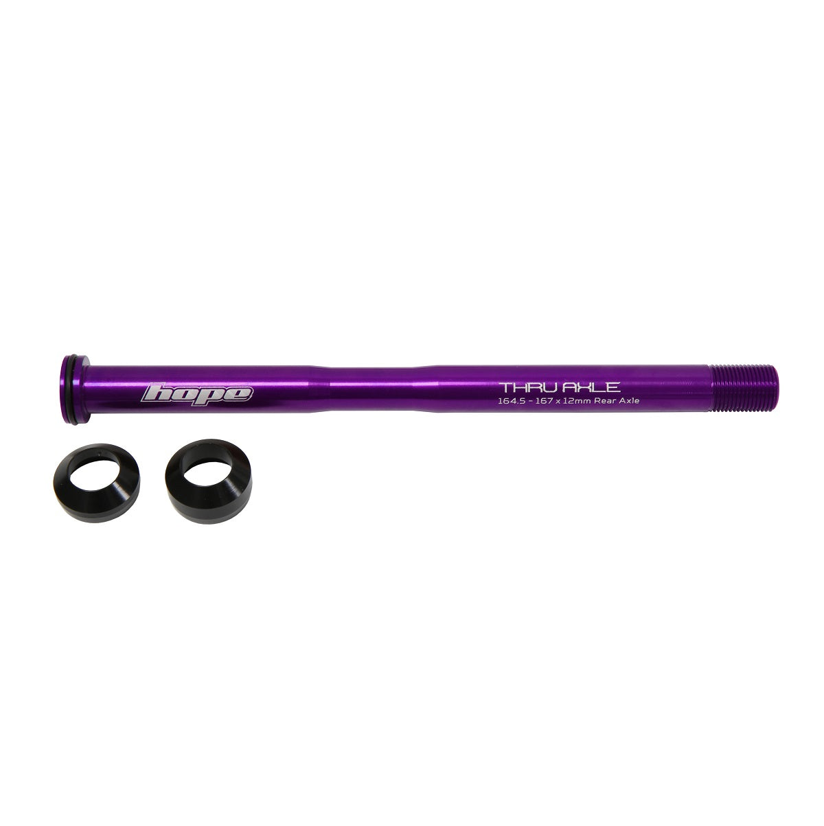 Eixo da roda traseira HOPE 164.5-167mm #HTAR167 Roxo