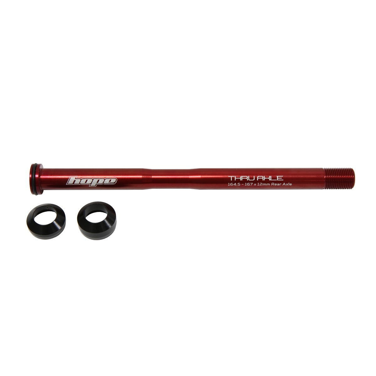 Eixo da roda traseira HOPE 164.5-167mm #HTAR167 Vermelho