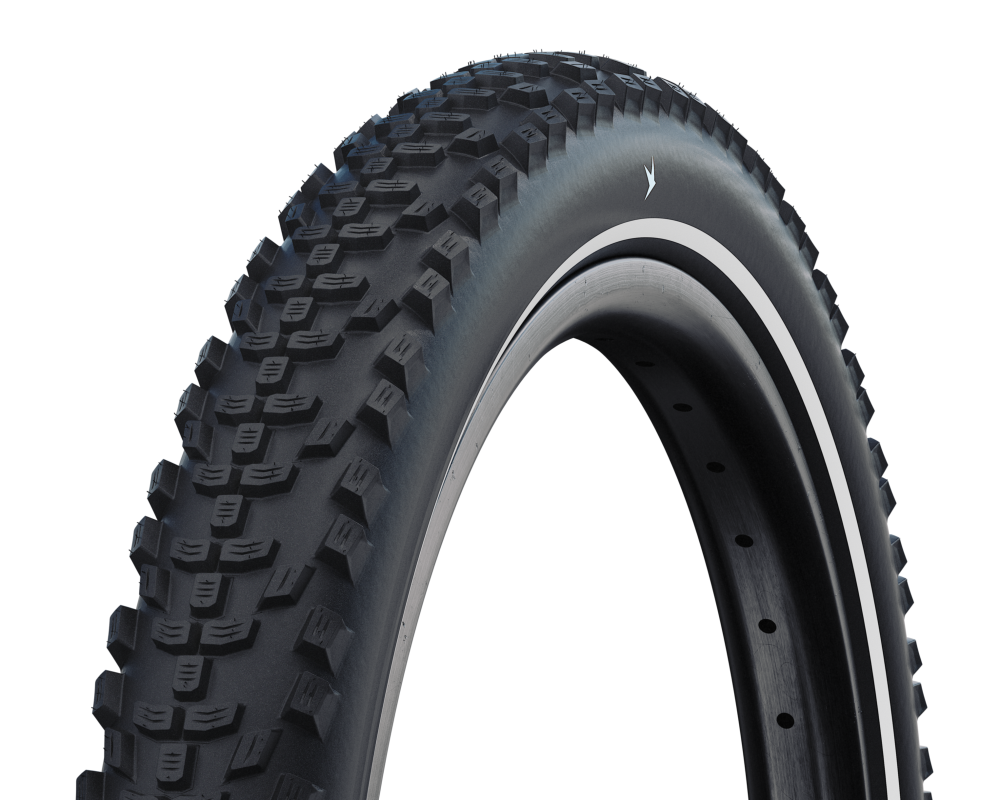 SCHWALBE SMART SAM CARGO 27.5x2.35 ADDIX-E Super Defense Reflex TubeType Pneu rígido