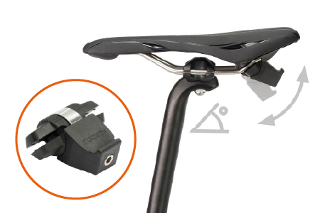 VAUDE TRAILSADDLE L 10,5 L Saco de selim Preto