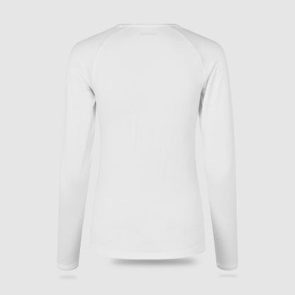 Camisola interior de manga comprida para mulher GRIPGRAB RIDE THERMAL branca