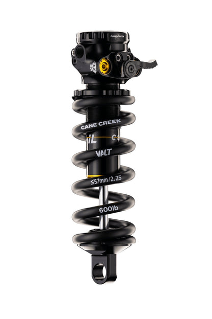 Amortecedor CANE CREEK Coil IL Trunnion - vista montado