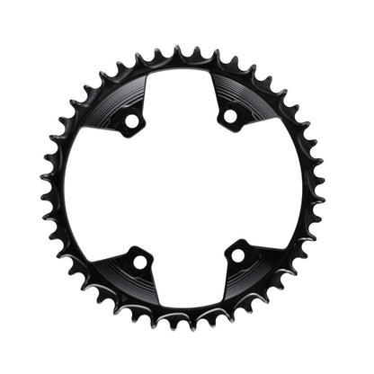 Prato único 12V ALUGEAR GRX preto, vista frontal