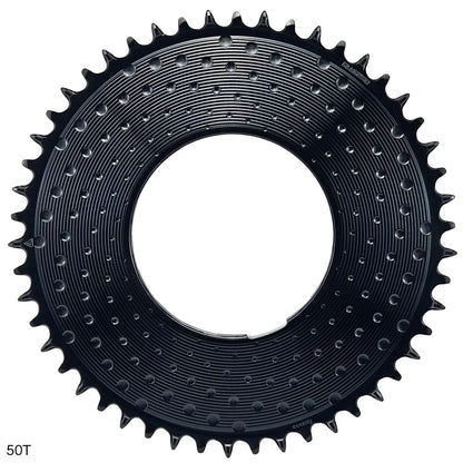 Prato Mono 12/13V ALUGEAR AERO Thread Mount Sram Preto