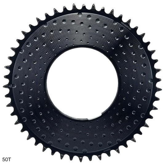 Prato Mono 12/13V ALUGEAR AERO Thread Mount Sram Preto