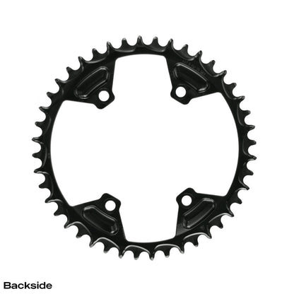 Prato único 12V ALUGEAR GRX preto, vista traseira