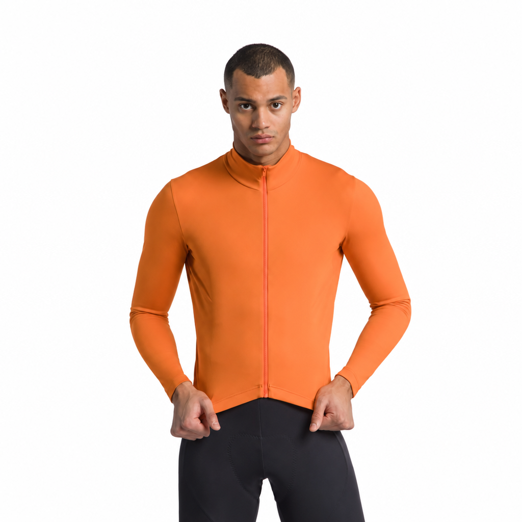 Casaco SPORTFUL CLASSIC 2 laranja, vista de frente sobre fundo branco