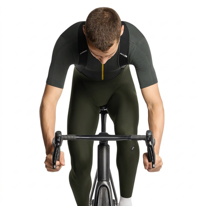 Culote Longo com Alças ASSOS MILLE GT SPRING FALL S11 Deep Green