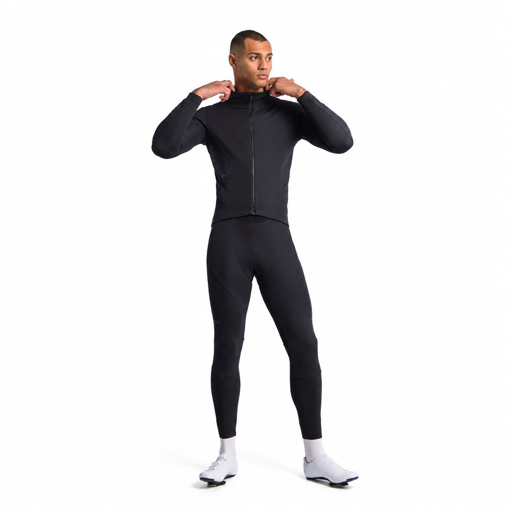 Casaco SPORTFUL CLASSIC 2 preto, vista de corpo inteiro sobre fundo branco