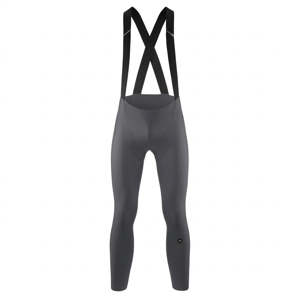 Calças Justas com Alças ASSOS MILLE GT SPRING FALL S11 Cinzento