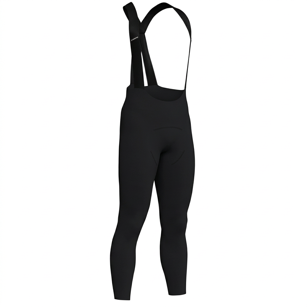 Calção Longo com Bretelas ASSOS MILLE GT SPRING FALL S11 Preto