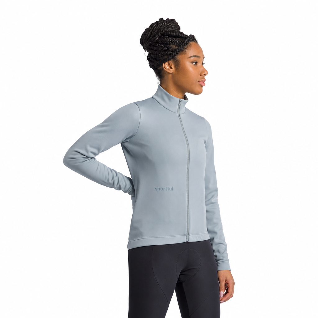 Casaco SPORTFUL CLASSIC 2 de senhora cinzento, vista a três quartos sobre fundo branco