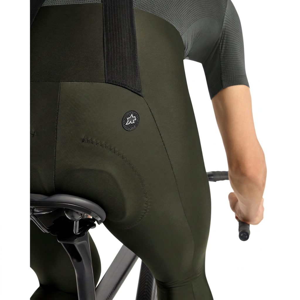 Culote Longo com Alças ASSOS MILLE GT SPRING FALL S11 Deep Green