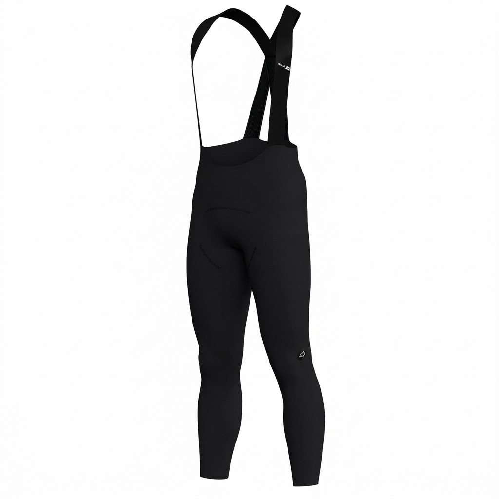Calção Longo com Bretelas ASSOS MILLE GT SPRING FALL S11 Preto
