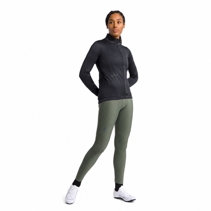 Casaco SPORTFUL CLASSIC 2 para mulher, preto, vista de corpo inteiro sobre fundo branco