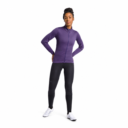 Casaco de senhora SPORTFUL CLASSIC 2 violeta, vista de corpo inteiro sobre fundo branco