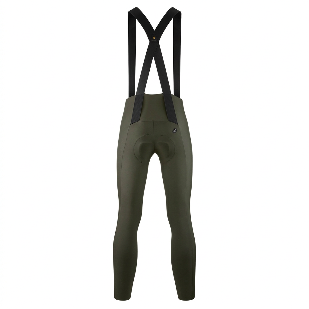 Culote Longo com Alças ASSOS MILLE GT SPRING FALL S11 Deep Green
