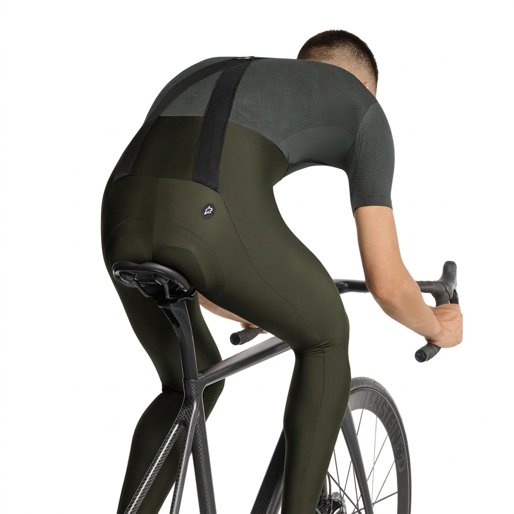 Culote Longo com Alças ASSOS MILLE GT SPRING FALL S11 Deep Green
